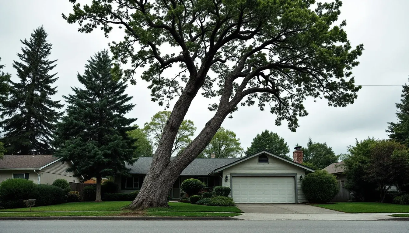Leaning Tree Removal in Columbia