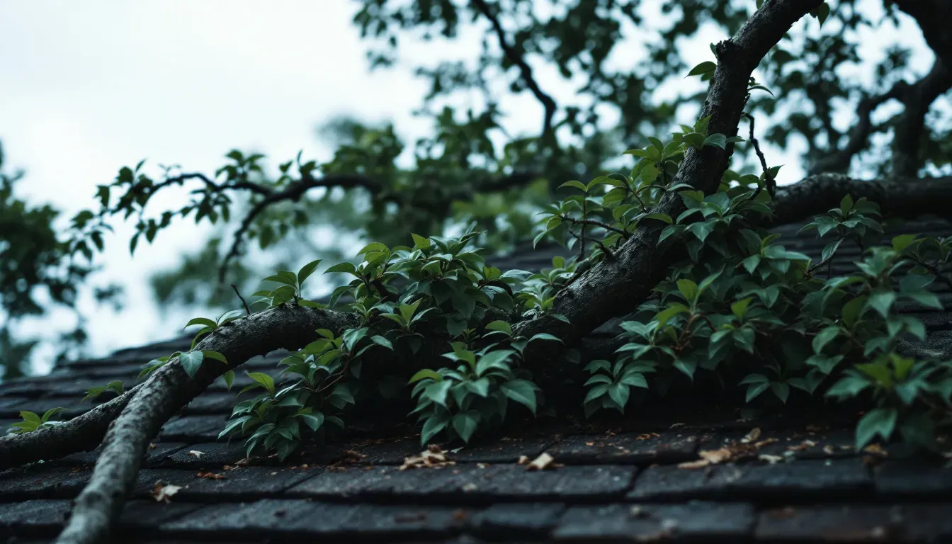 Tree Removal Near House in Columbia